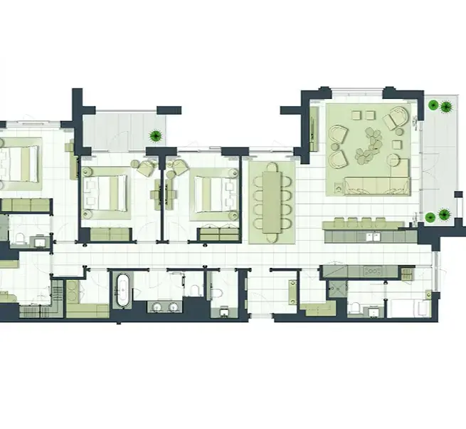 4 bedroom penthouse