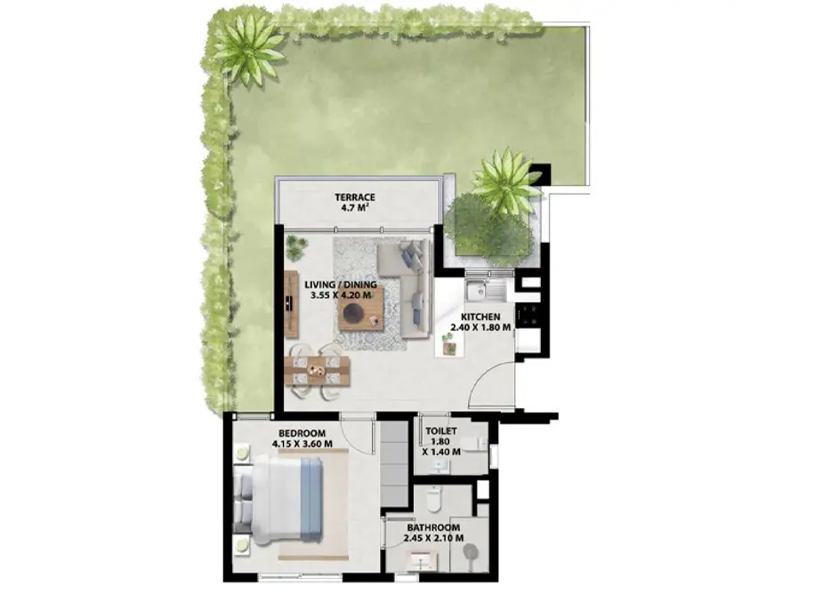 The Beachfront in Jebel Sifah | OmanOffplan