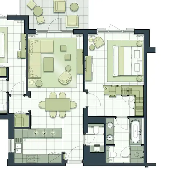 2 bedroom apartment