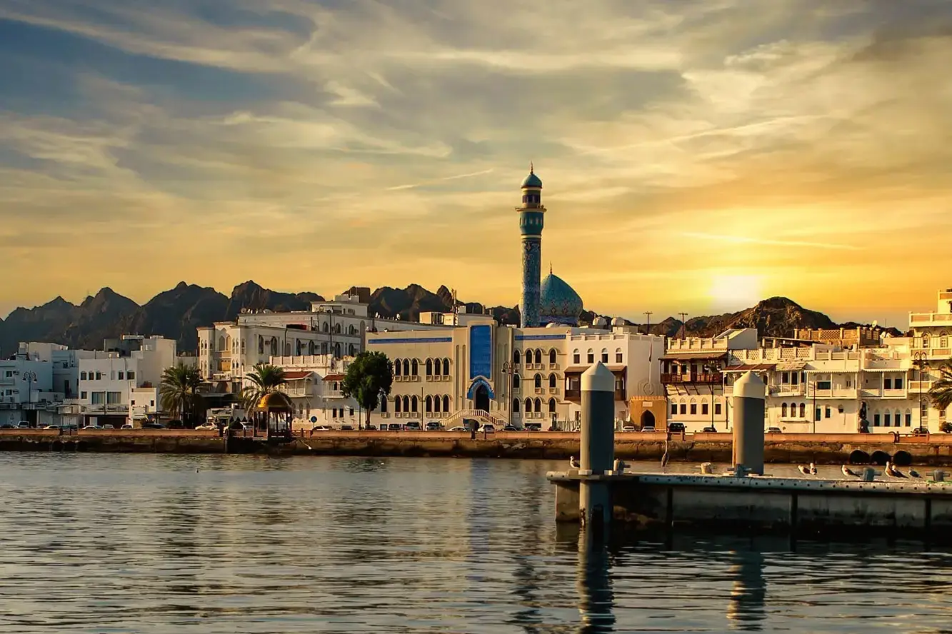 Resort on the coast of the Gulf of Oman