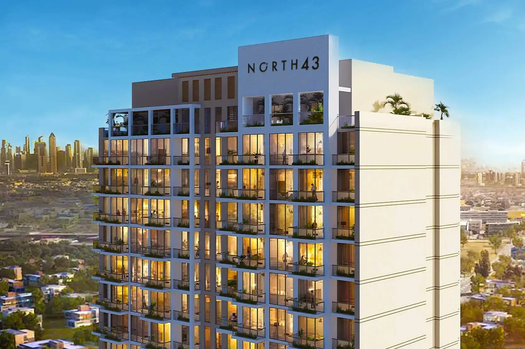 North 43