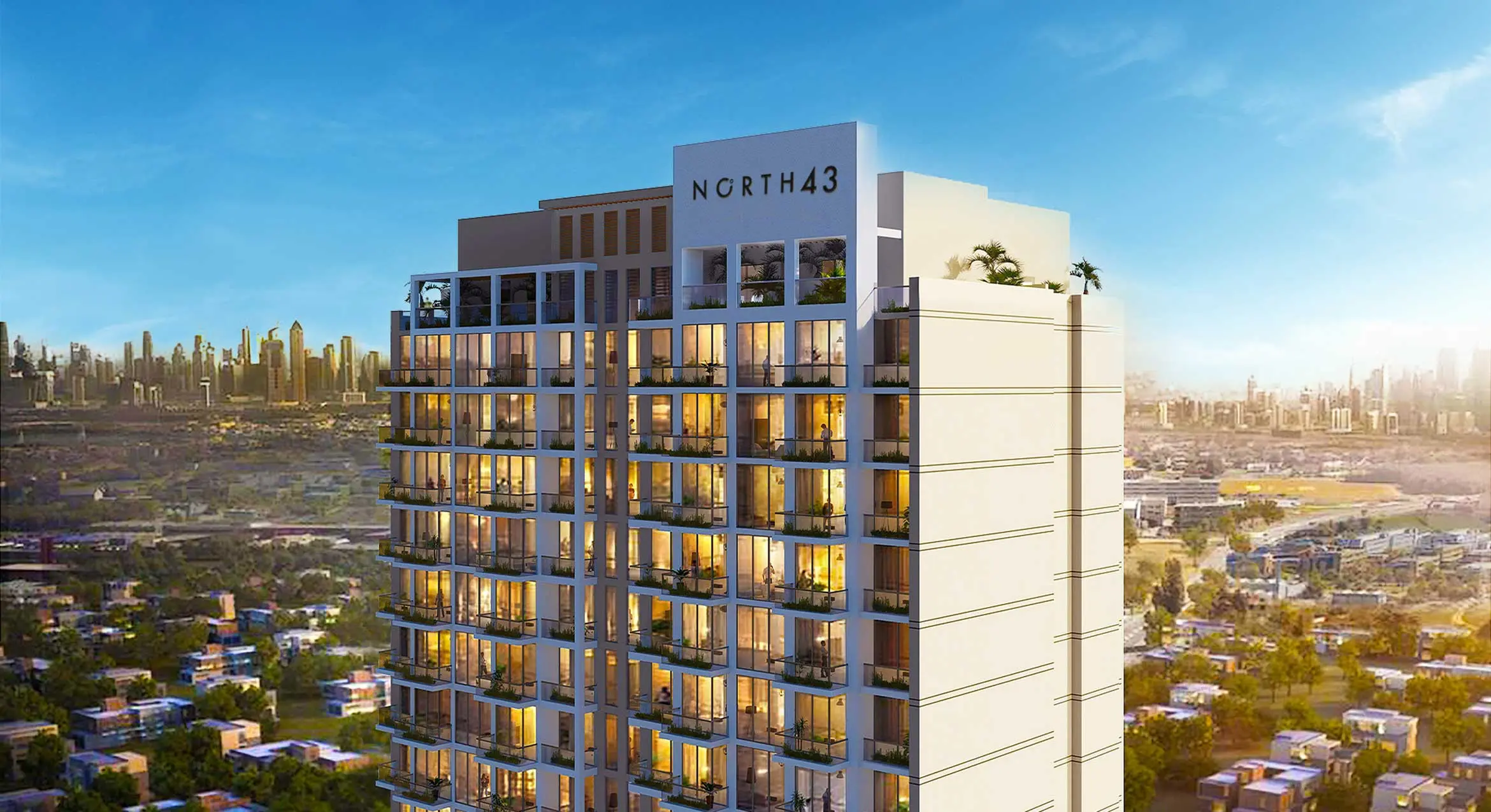 North 43